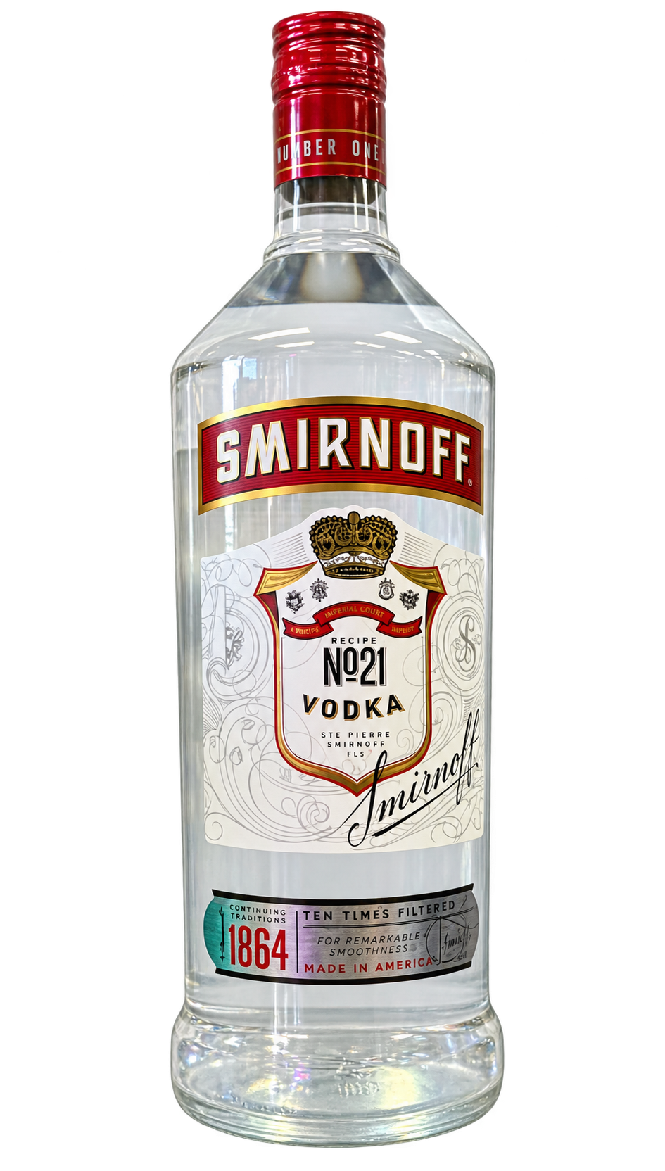 Smirnoff No. 21 1.75 L bottle